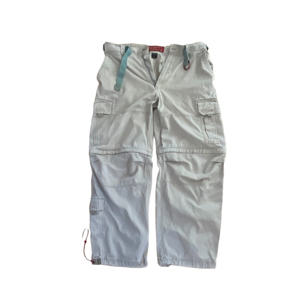 Abercrombie & Fitch Vintage Y2K Cargo Parachute Pants Large - Rare & Amazing!